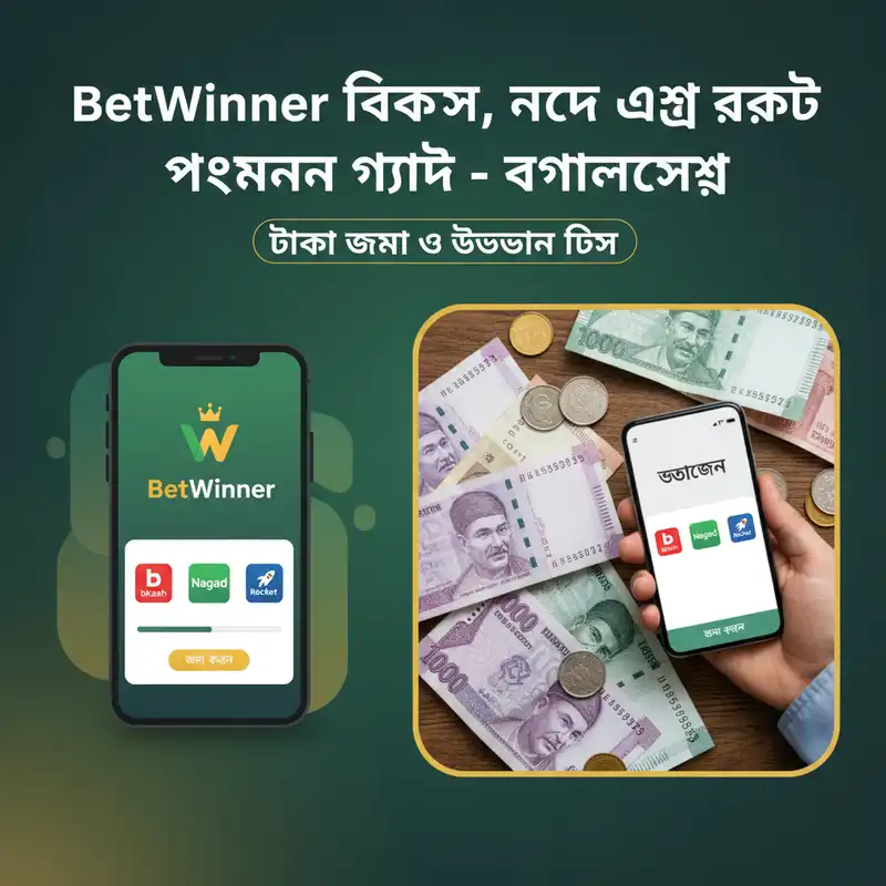 BetWinner Deposit and Withdrawal Bangladesh bKash Nagad Rocket